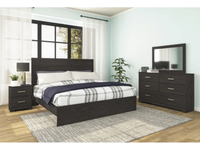 Signature Design by Ashley® Belachime King Panel Bed Dresser Mirror and Nightstand - B2589B8