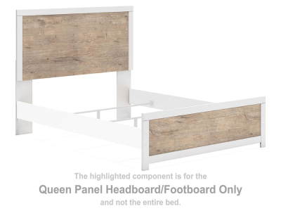 Signature Design by Ashley® Charbitt Queen Panel Headboard/Footboard - B2035-71