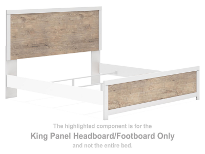 Signature Design by Ashley® Charbitt King Panel Headboard/Footboard - B2035-72