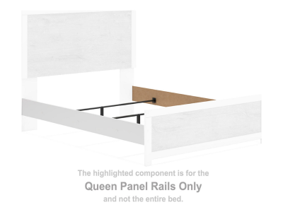 Signature Design by Ashley® Charbitt Queen Panel Rails - B2035-96
