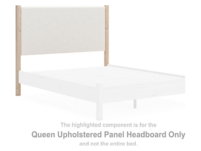 Signature Design by Ashley® Cadmori Queen Upholstered Panel Headboard - B2615-57