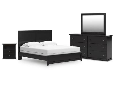 Signature Design by Ashley® Maribel King Panel Bed Dresser Mirror and Nightstand - B138B65