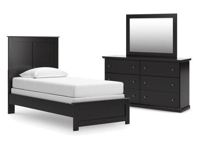 Signature Design by Ashley® Maribel Twin Panel Bed Dresser and Mirror - B138B71