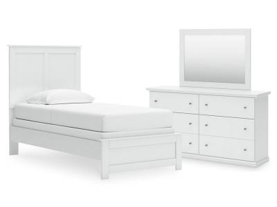 Signature Design by Ashley® Bostwick Shoals Twin Panel Bed Dresser and Mirror - B139B70
