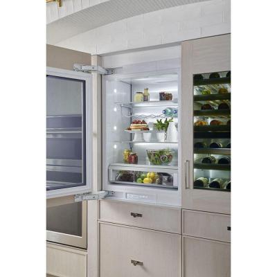 30" Monogram Fully Integrated Customizable Solid Door Refrigerator - ZIC303NPPII