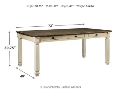 Signature Design by Ashley® Bolanburg Dining Table - D647-25