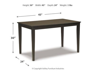 Signature Design by Ashley® Kimonte Dining Table - D250-25