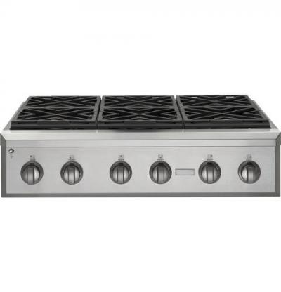 36" Monogram Pro Rangetop with 6 Burners - ZGU366NPSS