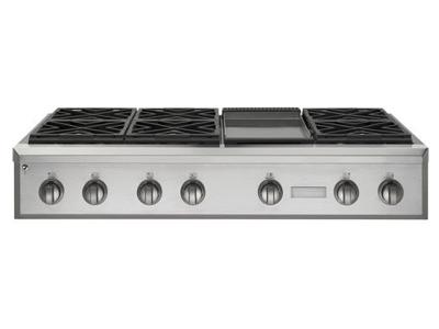 48" Monogram Pro Rangetop with Griddle - ZGU486NDPSS