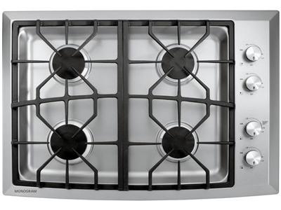 30" Monogram Gas Cooktop - ZGU384NSMSS