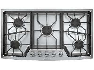 36" Monogram Gas Cooktop - ZGU385NSMSS