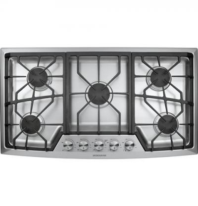 36" Monogram Gas Cooktop - ZGU385NSMSS