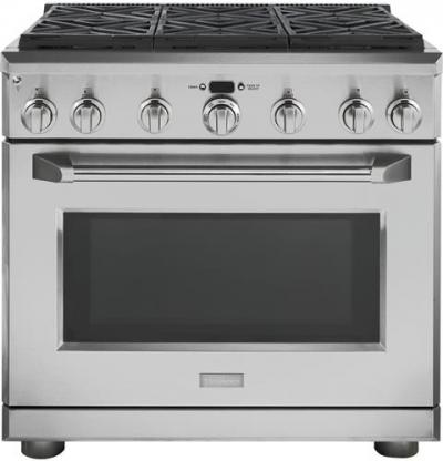 36" Monogram  All Gas Professional Range with 6 Burners (Natural Gas) - ZGP366NRSS