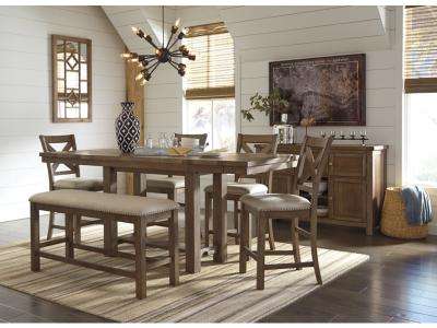 Signature Design by Ashley® Moriville Counter Height Dining Extension Table - D631-32