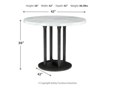 Signature Design by Ashley® Centiar Counter Height Dining Table - D372-23