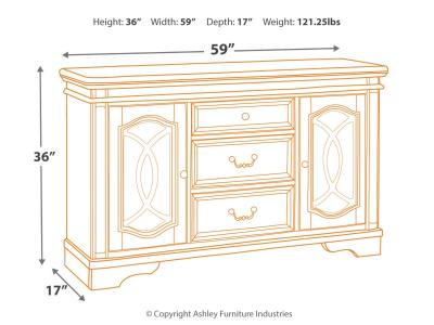 Signature Design by Ashley® Realyn Dining Server - D743-60