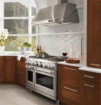 48"Monogram  Dual-Fuel Professional Range with 4 Burners, Grill, and Griddle (Natural Gas) - ZDP484NGPSS