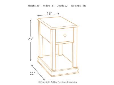 Signature Design by Ashley® Breegin Chairside End Table - T007-527