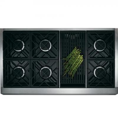 48" Monogram Pro Range Dual Fuel Range with Grill - ZDP486NRPSS