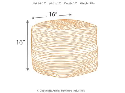 Signature Design by Ashley® Absalom Pouf - A1000550
