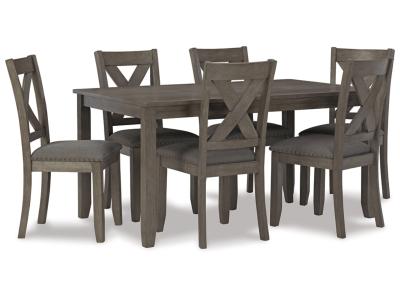Signature Design by Ashley® Caitbrook Dining Table and Chairs (Set of 7) - D388-425