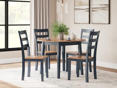 Signature Design by Ashley® Gesthaven Dining Table and 4 Chairs - D399D1