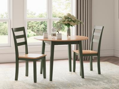 Signature Design by Ashley® Gesthaven Dining Table and 2 Chairs - D401D4