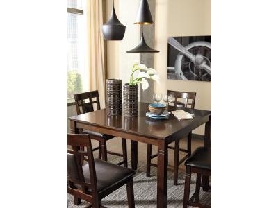 Signature Design by Ashley® Bennox Counter Height Dining Table and Bar Stools (Set of 5) - D384-223