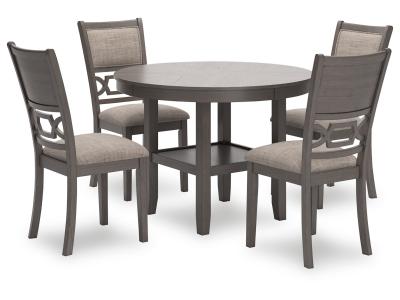 Signature Design by Ashley® Wrenning Dining Table and 4 Chairs (Set of 5) - D425-225