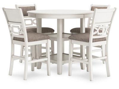 Signature Design by Ashley® Erinberg Counter Height Dining Table and 4 Barstools (Set of 5) - D423-223