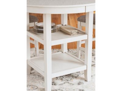 Signature Design by Ashley® Erinberg Counter Height Dining Table and 4 Barstools (Set of 5) - D423-223