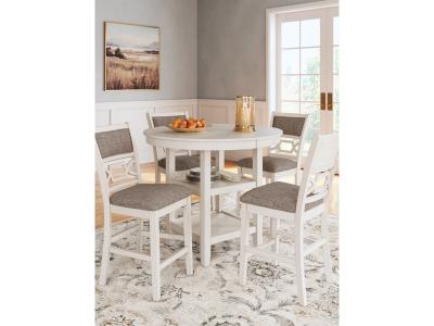Signature Design by Ashley® Erinberg Counter Height Dining Table and 4 Barstools (Set of 5) - D423-223