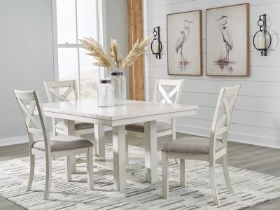 Signature Design by Ashley® Robbinsdale Dining Table and 4 Chairs - D642D3
