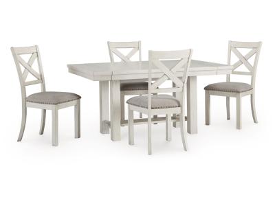 Signature Design by Ashley® Robbinsdale Dining Table and 4 Chairs - D642D3