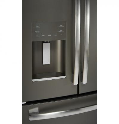 33" GE Profile 23.5 Cu. Ft. French Door Bottom-Mount With Space Saving Icemaker - PFE24HMLKES