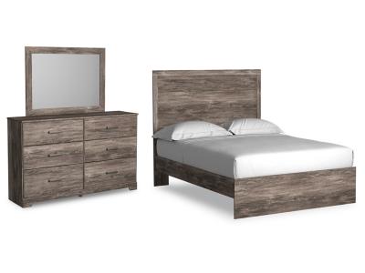 Signature Design by Ashley® Ralinksi Full Panel Bed Dresser and Mirror - B2587B5