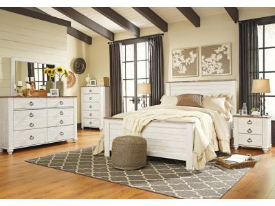 Signature Design by Ashley® Willowton Queen Panel Headboard - B267-57
