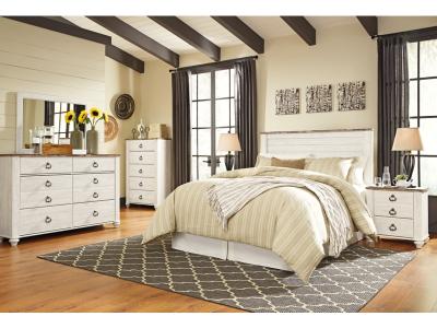 Signature Design by Ashley® Willowton Queen Panel Headboard - B267-57