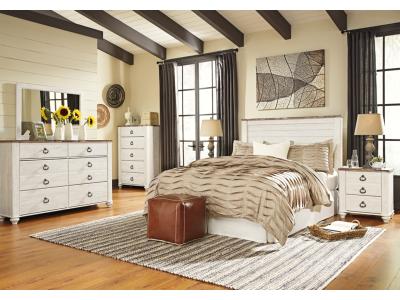 Signature Design by Ashley® Willowton Queen Panel Headboard - B267-57