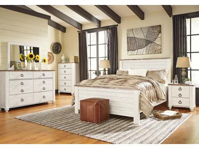 Signature Design by Ashley® Willowton Queen Panel Headboard - B267-57