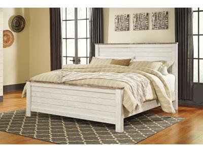 Signature Design by Ashley® Willowton King/California King Panel Headboard - B267-58