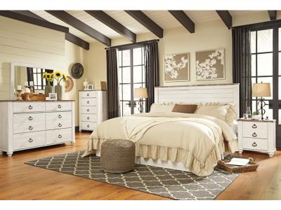 Signature Design by Ashley® Willowton King/California King Panel Headboard - B267-58