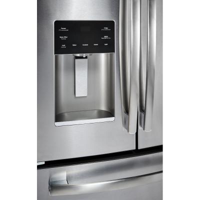 33" GE Profile 17.5 Cu. Ft. Full Size Refrigerator in Fingerprint Resistant Stainless Steel - PYE18HYRKFS