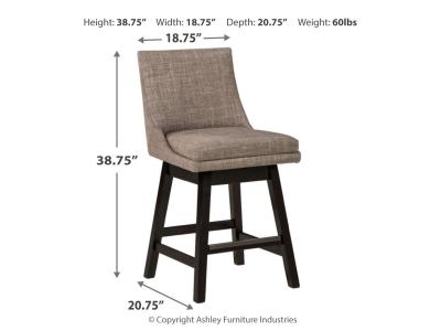 Signature Design by Ashley® Tallenger Counter Height Bar Stool (Set of 2) - D380-424X2