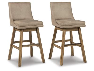 Signature Design by Ashley® Tallenger Bar Height Bar Stool (Set of 2) - D380-530X2