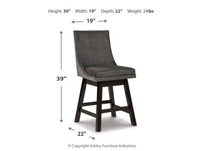 Signature Design by Ashley® Tallenger Counter Height Bar Stool (Set of 2) - D380-624X2