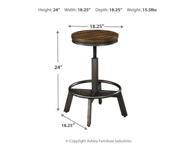 Signature Design by Ashley® Torjin Counter Height Stool (Set of 2) - D440-024X2