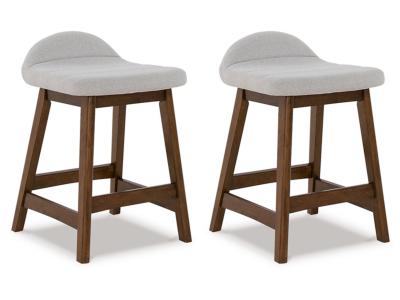 Signature Design by Ashley® Lyncott Counter Height Bar Stool (Set of 2) - D615-124X2