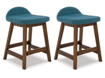 Signature Design by Ashley® Lyncott Counter Height Bar Stool (Set of 2) - D615-324X2