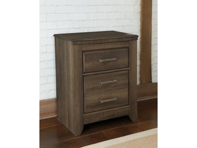 Signature Design by Ashley® Juararo Queen Poster Bed with Mirrored Dresser and 2 Nightstands - B251B17